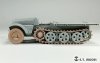 E.T. Model P35-066 WWII German Sd.kfz.250/Sd.kfz.10 Sprockets & Track links ( 3D Printed ) 1/35